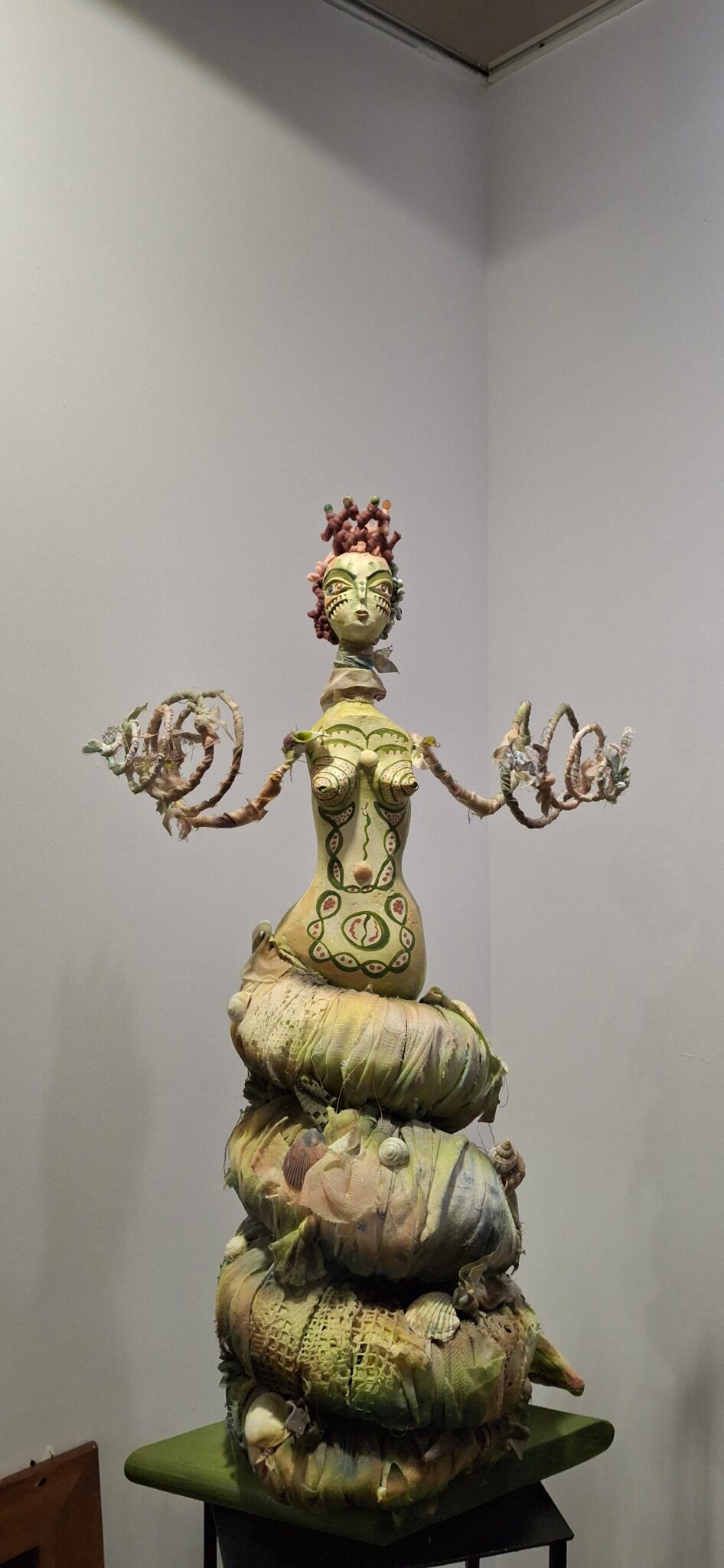 Escultura de la exposición